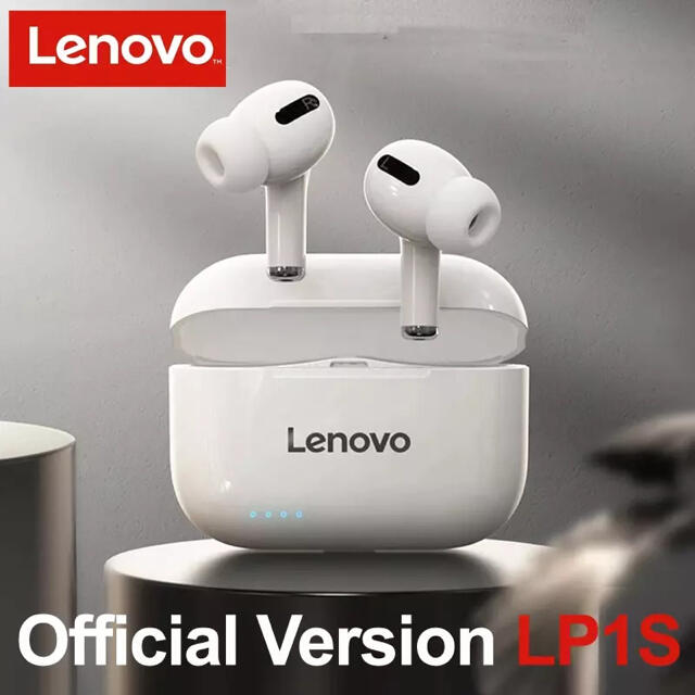 Lenovo(レノボ)の【新品・未使用】Lenovo完全ワイヤレスイヤホン スマホ/家電/カメラのオーディオ機器(ヘッドフォン/イヤフォン)の商品写真