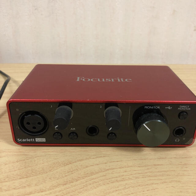 FOCUSRITE オーディオインターフェース scarlett solo 2