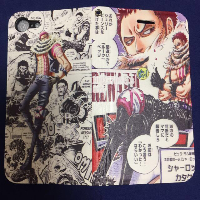 横さん様専用【ONE PIECE】カタクリ 手帳型ケース【iPhoneSE】