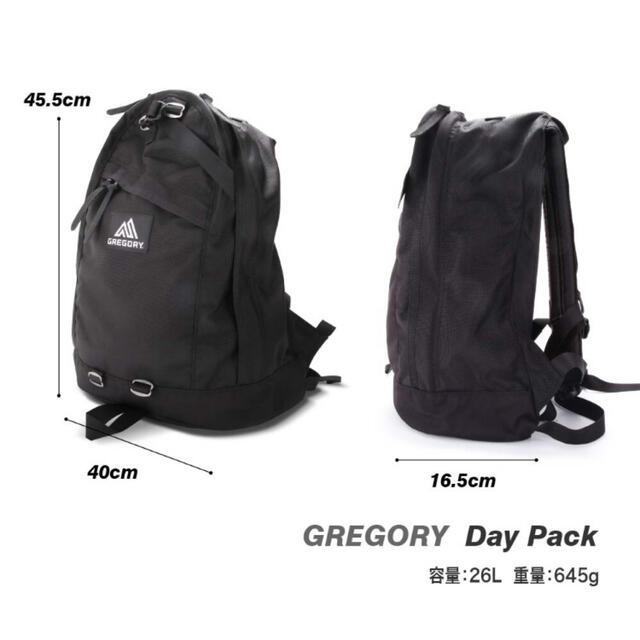 Gregory(グレゴリー)のゆみちゃん様　グレゴリー　リュック　26L メンズのバッグ(バッグパック/リュック)の商品写真
