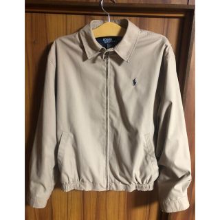 ポロラルフローレン(POLO RALPH LAUREN)のあ様専用　【美品】ラルフローレン　スイングトップ　ベージュ(ブルゾン)