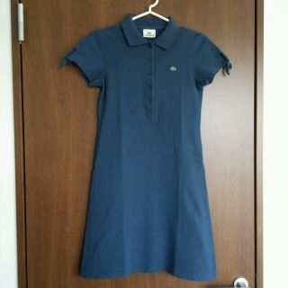 ラコステ(LACOSTE)のラコステ　ポロワンピ(ミニワンピース)