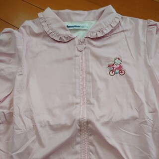 ファミリア(familiar)のmami様専用♥️familiar♥️可愛いピンク色ジャンパー。120cm。(ジャケット/上着)
