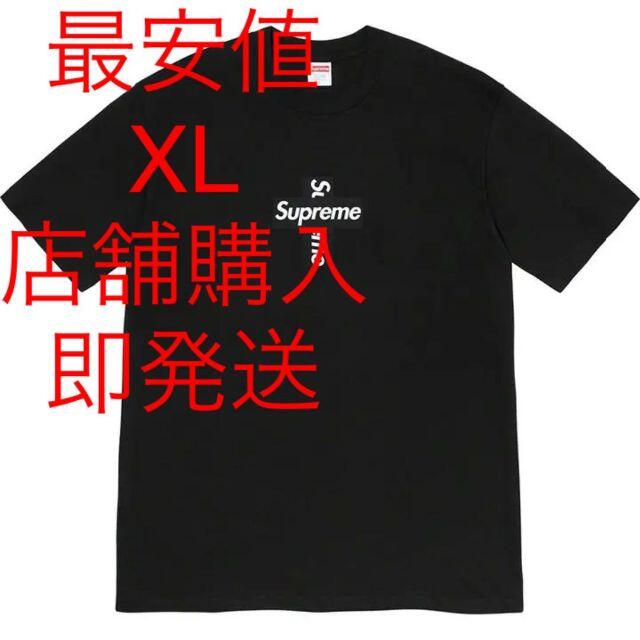 最安値 Supreme Cross Box Logo Tee XL