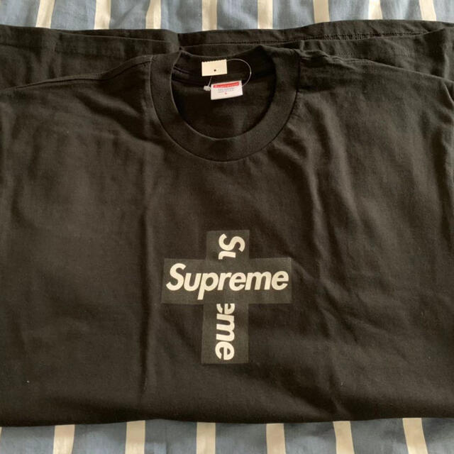 supreme cross box logo tee