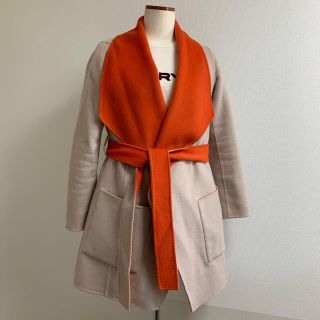 ポールカ(PAULE KA)のPAULEKA 上品　リバーシブルコート(ロングコート)