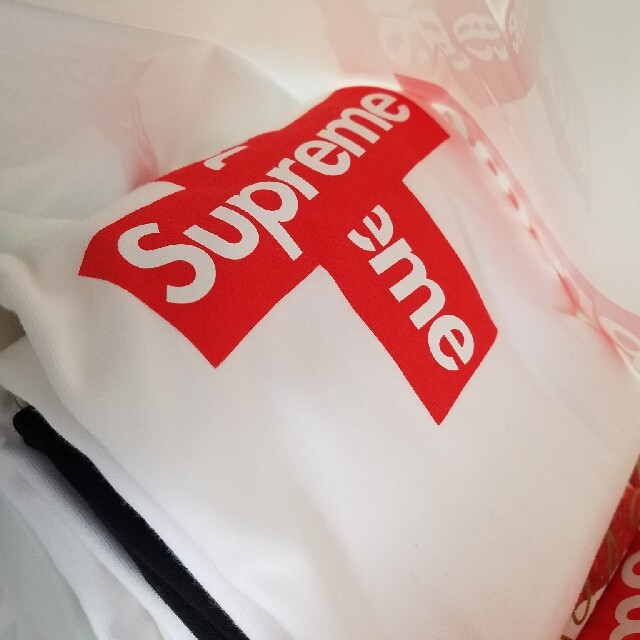 supreme Cross Box Logo Tee white L