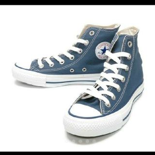 コンバース(CONVERSE)のコンバース オールスター ハイカット　ネイビー　24㎝(スニーカー)