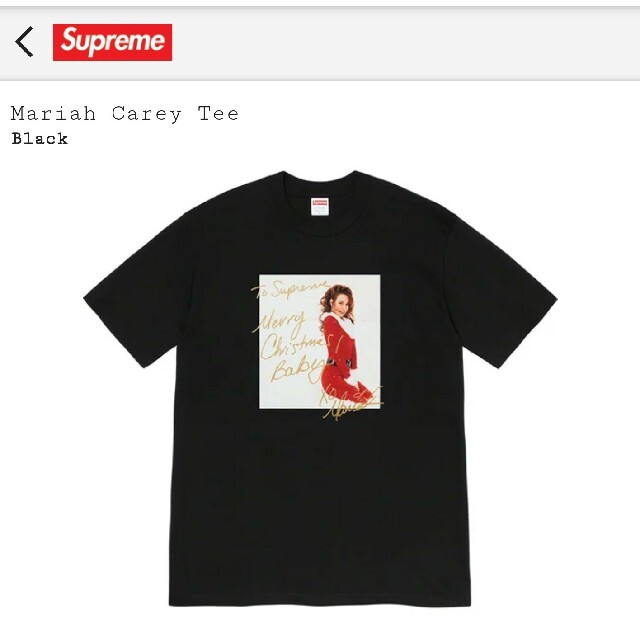 Supreme(シュプリーム)のSupreme Mariah Carey Tee マライアキャリー メンズのトップス(Tシャツ/カットソー(半袖/袖なし))の商品写真