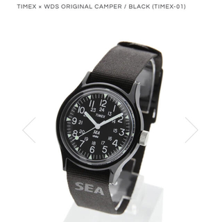 TIMEX × WDS ORIGINAL CAMPER 腕時計　黒(腕時計(アナログ))