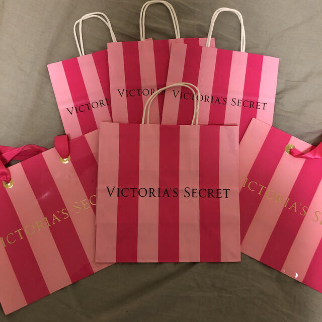 Victoria's Secret(ヴィクトリアズシークレット)のヴィクトリアズシークレットショップ袋7枚セット レディースのバッグ(ショップ袋)の商品写真