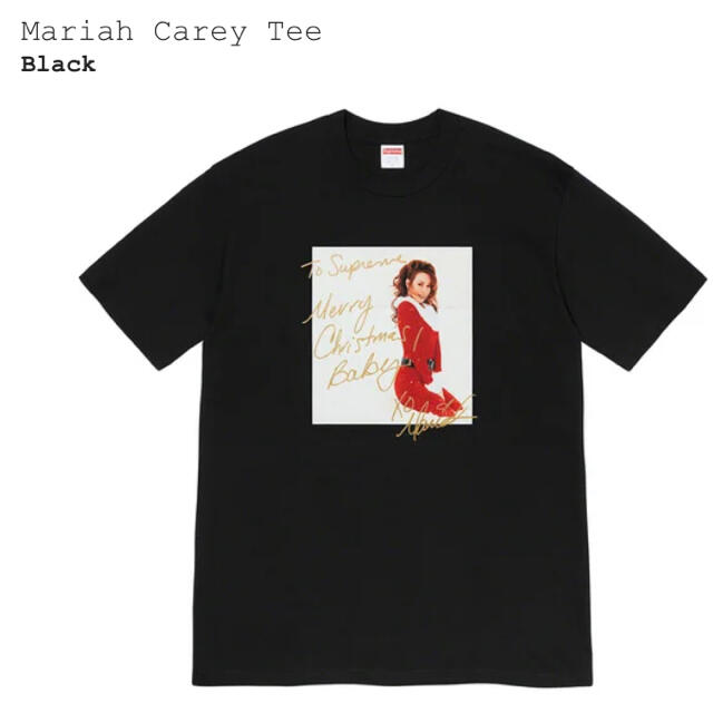 Supreme(シュプリーム)のMariah Carey Tee  シュプリーム マライアキャリー ブラック　M メンズのトップス(Tシャツ/カットソー(半袖/袖なし))の商品写真