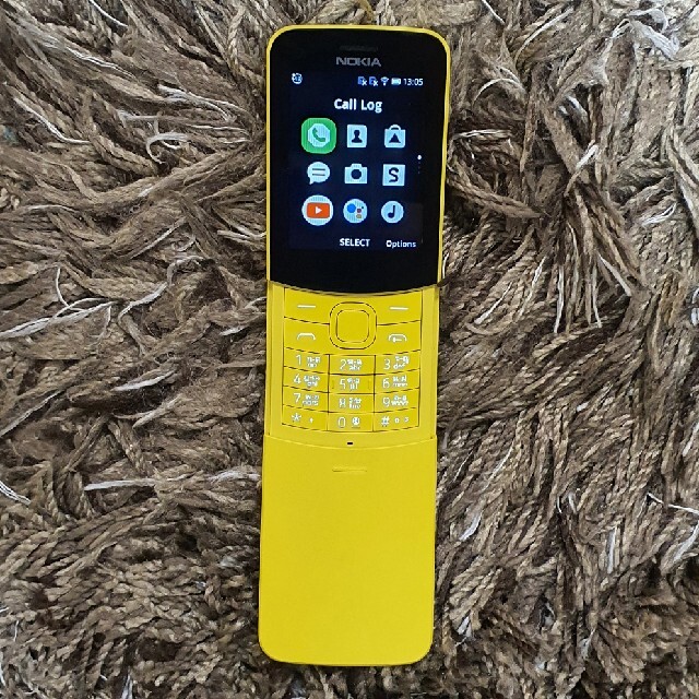 nokia 8110 タイ語版 スマホ/家電/カメラのスマートフォン/携帯電話(携帯電話本体)の商品写真