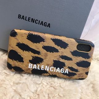 バレンシアガ(Balenciaga)の☆新品☆バレンシアガ　スマホケース　iPhoneX、XS(iPhoneケース)