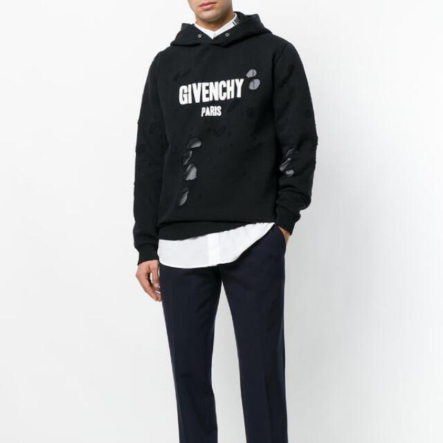 最終値下げGIVENCHY デストロイパーカー ブラック | ochge.org