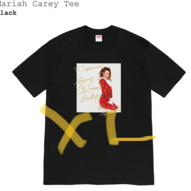 即発送 supreme マライア Tシャツ - Tシャツ/カットソー(半袖/袖なし)