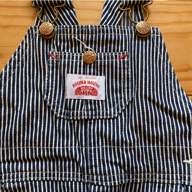 BEAMS(ビームス)のROUND HOUSE  キッズ　オーバーオール キッズ/ベビー/マタニティのキッズ服男の子用(90cm~)(パンツ/スパッツ)の商品写真