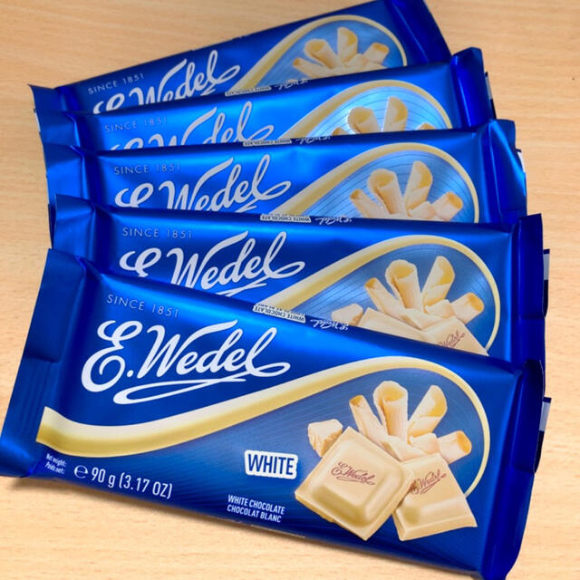 chocolate(チョコレート)のセール E.Wedel ウェデル チョコレート 5枚 食品/飲料/酒の食品(菓子/デザート)の商品写真