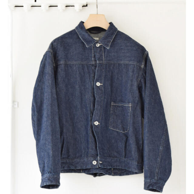 コモリ デニムジャケット ネイビー 21ss サイズ3 メンズ ジャケット