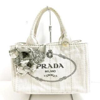 プラダ(PRADA)のプラダ トートバッグ CANAPA 1BG439 デニム(トートバッグ)