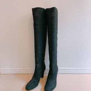 ステラマッカートニー(Stella McCartney)のこのちゃん様専用👀ステラマッカートニー  パンチングロングブーツ38(ブーツ)