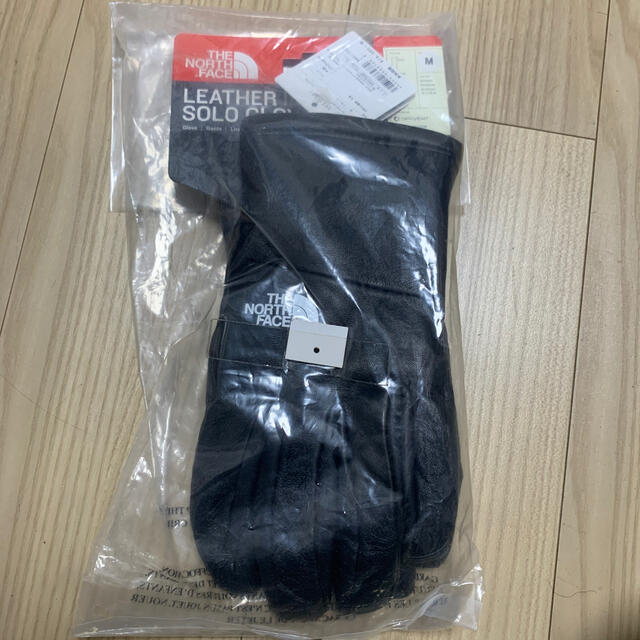 【定価】supreme north face leather glove m