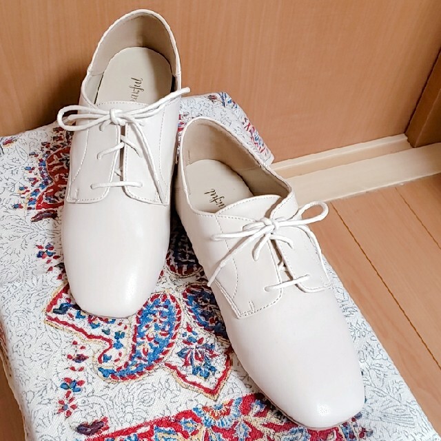 しまむら(シマムラ)のレースアップシューズ レディースの靴/シューズ(ローファー/革靴)の商品写真