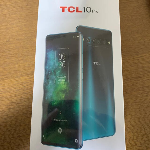 tcl 10pro 10 pro 新品未使用　グレー