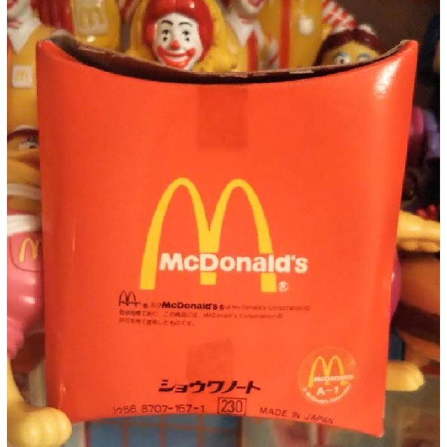 マクドナルド ドナルド チェーンリング エンタメ/ホビーのおもちゃ/ぬいぐるみ(キャラクターグッズ)の商品写真