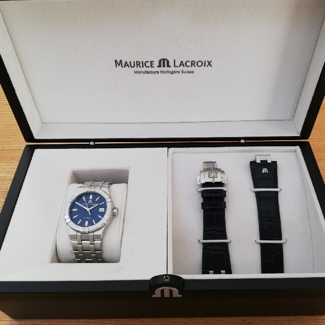 MAURICE LACROIX(モーリスラクロア)の最終値下げ！モーリスラクロア MAURICE LACROIX アイコン 39mm メンズの時計(腕時計(アナログ))の商品写真