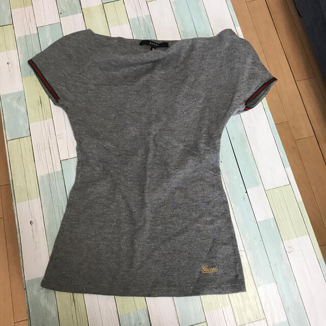 Gucci(グッチ)のパンダままさん専用→GUCCIストライプTシャツ レディースのトップス(Tシャツ(半袖/袖なし))の商品写真