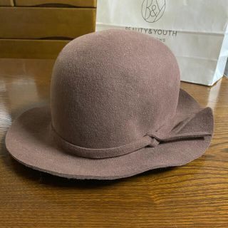 ビューティアンドユースユナイテッドアローズ(BEAUTY&YOUTH UNITED ARROWS)の☆新品　タグ付き☆ ビューティ&ユース　ハット 帽子(ハット)