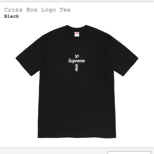 supreme Cross Box Logo Tee シュプリーム クロス L-