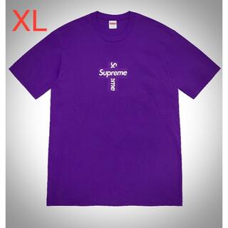 シュプリーム(Supreme)の【Supreme】Cross Box Logo Tee(Tシャツ/カットソー(半袖/袖なし))