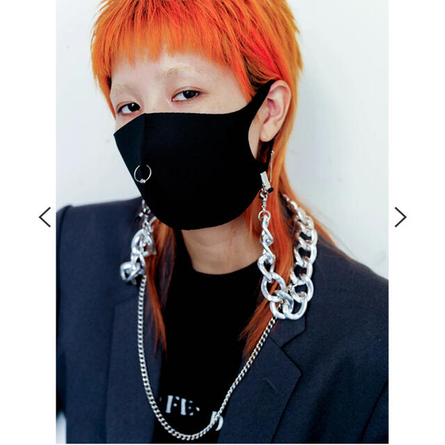 JOHN LAWRENCE SULLIVAN(ジョンローレンスサリバン)のmix chain 3way mask  holder メンズのアクセサリー(ネックレス)の商品写真