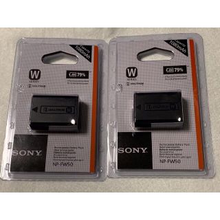 ソニー(SONY)のSONY NP-FW50 ２個 αシリーズ RX10シリーズ 用バッテリー (ミラーレス一眼)