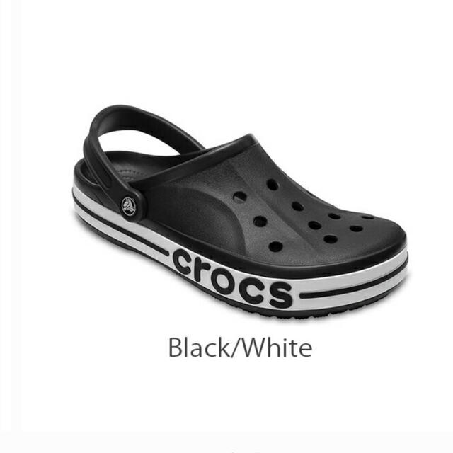 crocs(クロックス)の【新品】クロックス バヤバンドクロッグ ブラック 24センチ 正規品 メンズの靴/シューズ(サンダル)の商品写真