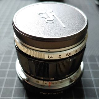 オリンパス(OLYMPUS)のpen-fマウント g.zuiko40mm F1.4 アダプターセット(レンズ(単焦点))