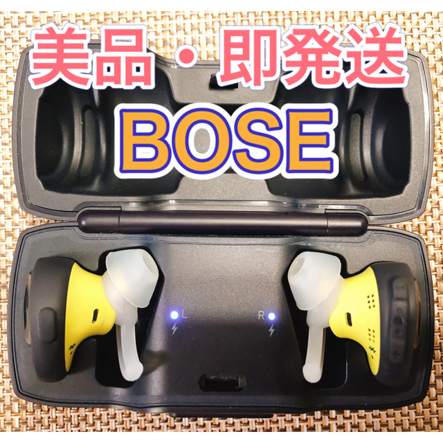 BOSE(ボーズ)の【美品・お得】BOSE Bluetooth SOUNDSPORT FREE スマホ/家電/カメラのオーディオ機器(ヘッドフォン/イヤフォン)の商品写真
