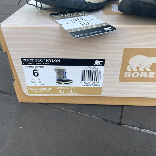 SOREL(ソレル)のソレル　スノーブーツ　子供用 メンズの靴/シューズ(ブーツ)の商品写真