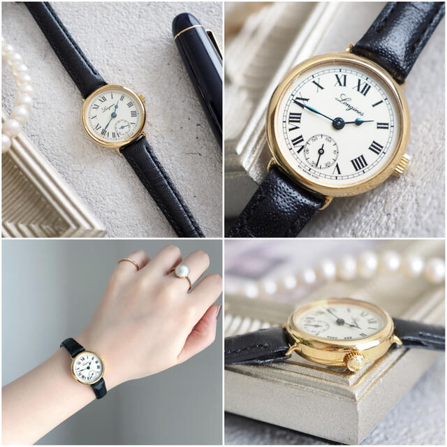 LONGINES(ロンジン)のOH済✨美品 Longines ロンジン チャールストン✨オメガ ハミルトン レディースのファッション小物(腕時計)の商品写真