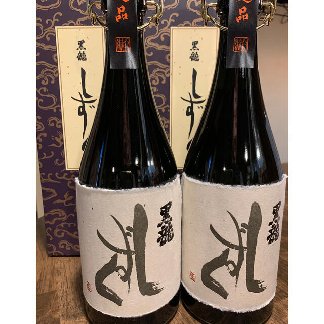 新作即納 黒龍 しずく 720ml 2本セットの通販 by sake｜ラクマ