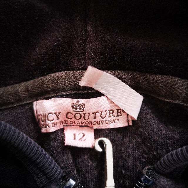 Juicy Couture(ジューシークチュール)のジューシークチュールのパーカー キッズ/ベビー/マタニティのキッズ服女の子用(90cm~)(カーディガン)の商品写真