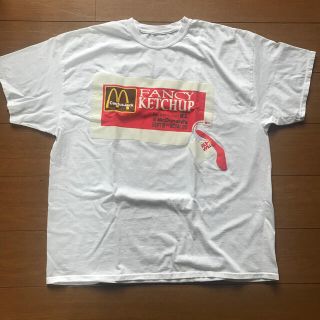 カクタス(CACTUS)のXLサイズ　Travis Scott Mcdonald CPFM T-shirt(Tシャツ/カットソー(半袖/袖なし))