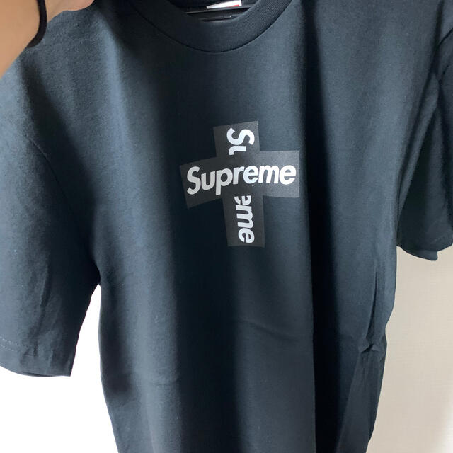 SUPREME Cross Box Logo Tee Black M