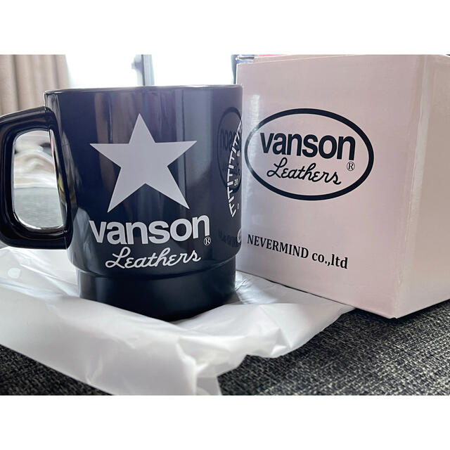 VANSON(バンソン)のvanson マグカップ　非売品 インテリア/住まい/日用品のキッチン/食器(グラス/カップ)の商品写真