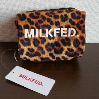 ミルクフェド(MILKFED.)の【ラクマ文庫様専用ページ】ミルクフェド ヒョウ柄ポーチ レオパード(ポーチ)