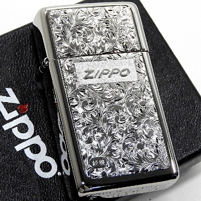 レビューで送料無料 ZIPPO デコレーションアート Ａ Ｂ ２点 希少 未