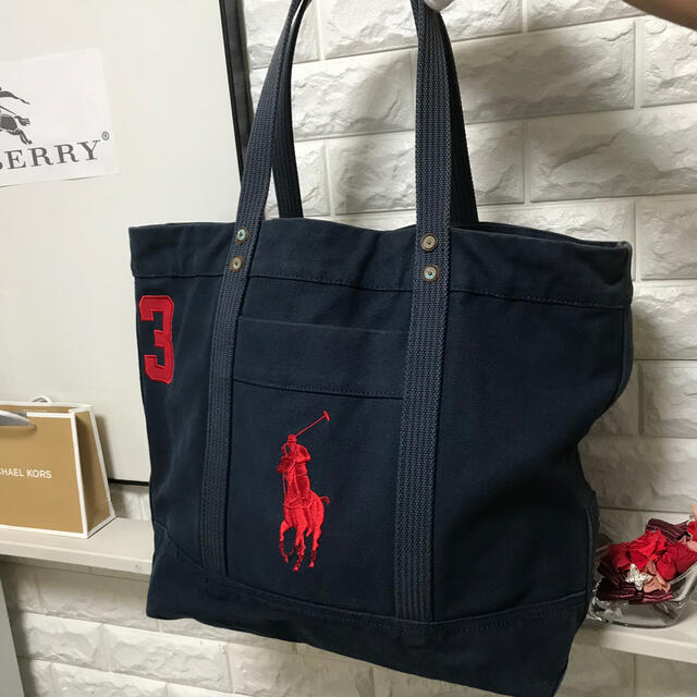 POLO RALPH LAUREN(ポロラルフローレン)のPOLO RALPH LAUREN / ピッグポニートートバッグ メンズのバッグ(トートバッグ)の商品写真