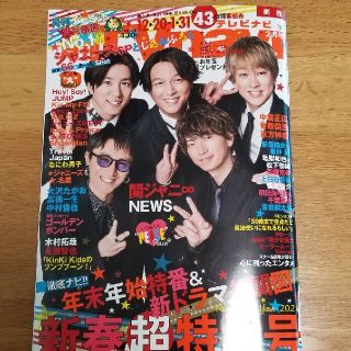 ジャニーズ(Johnny's)の【雑誌切り抜き】月刊 TVnavi 2021年 2月号　綴じ込み付録(アイドルグッズ)